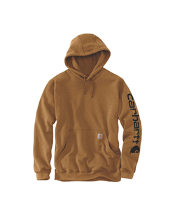 CARHARTT LOOSE FIT MIDWEIGHT LOGO SLEEVE GRAPHIC SWEATSHIRT K288 BRN